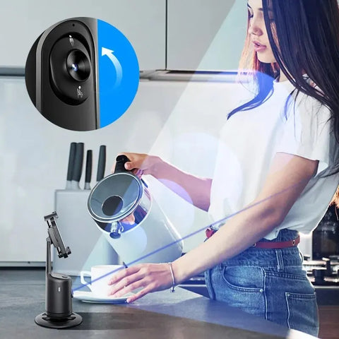 360 Auto Rastreamento Facial Gimbal AI Inteligente